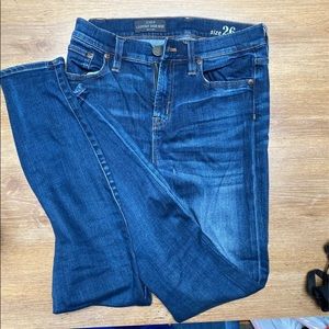 J Crew high rise skinny jeans